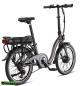 Preview: Altec Klapprad Elektrofahrrad 7 Gang 20 Zoll 518 WH Terra braun